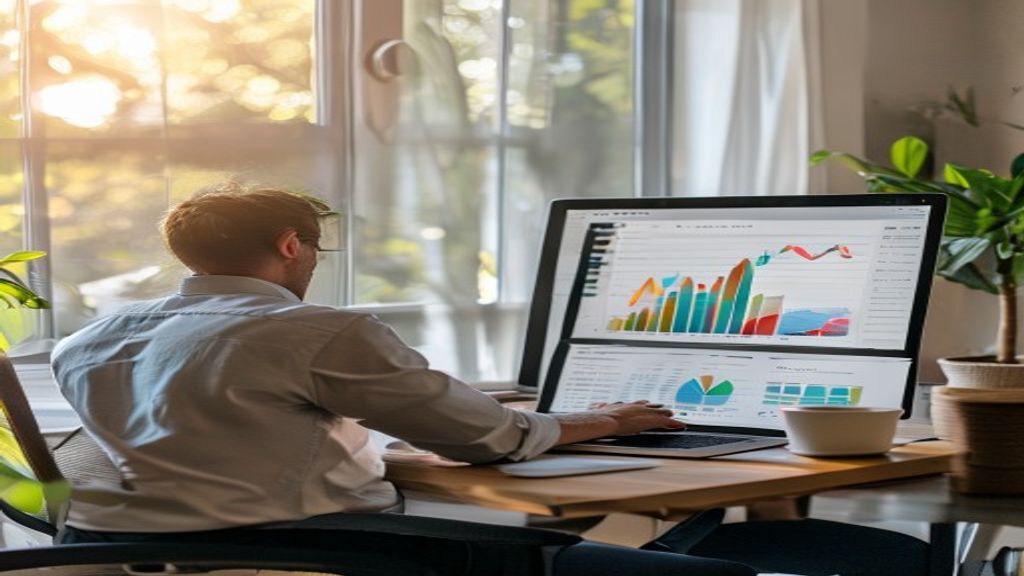 Small business owners reviewing user‑friendly accounting programs on a laptop screen