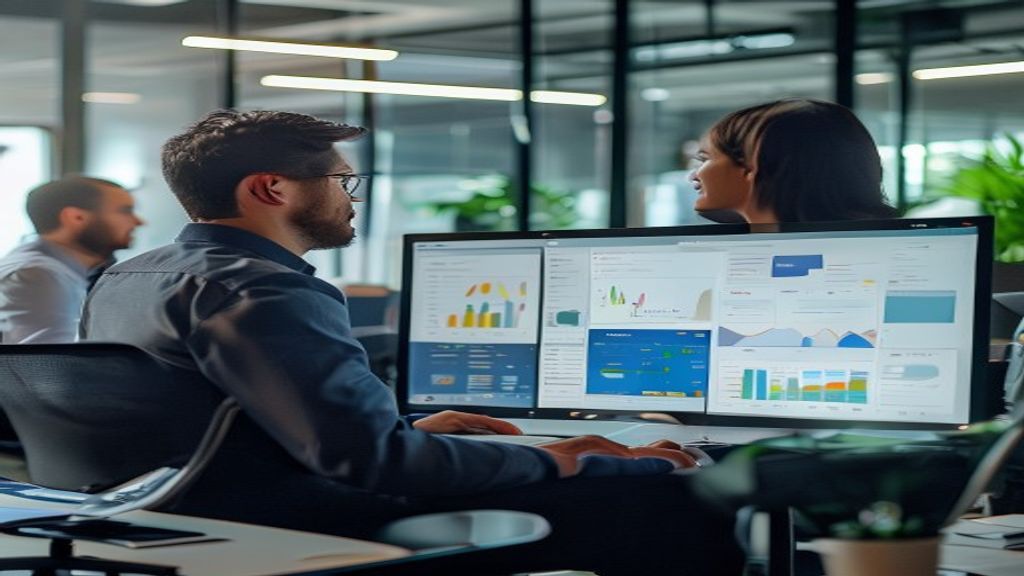 Dashboard view of project portfolio management tools with metrics and analytics