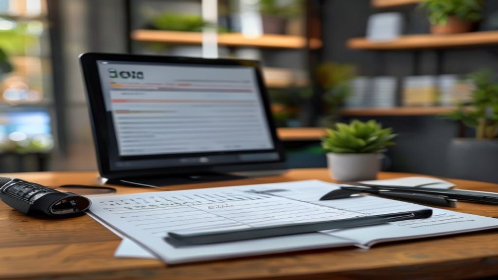 Dashboard of intuitive bookkeeping software designed for small business owners to track expenses and invoices.