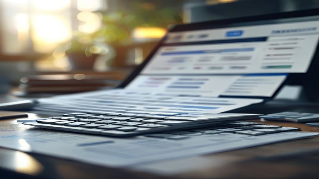 Dashboard view of modern payroll software streamlining employee pay and tax calculations.