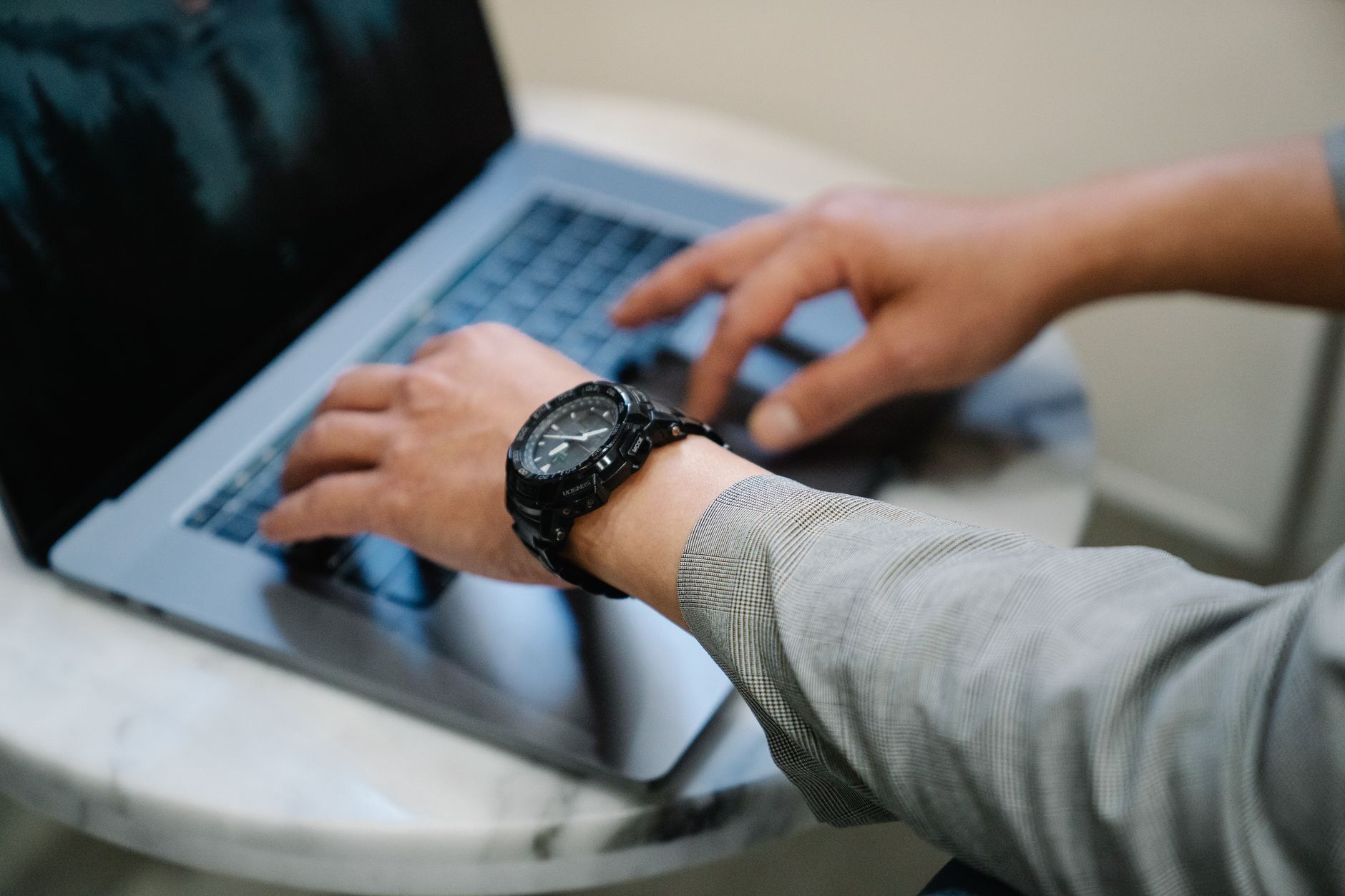 User-friendly time keeping software dashboard showing real-time attendance tracking and analytics