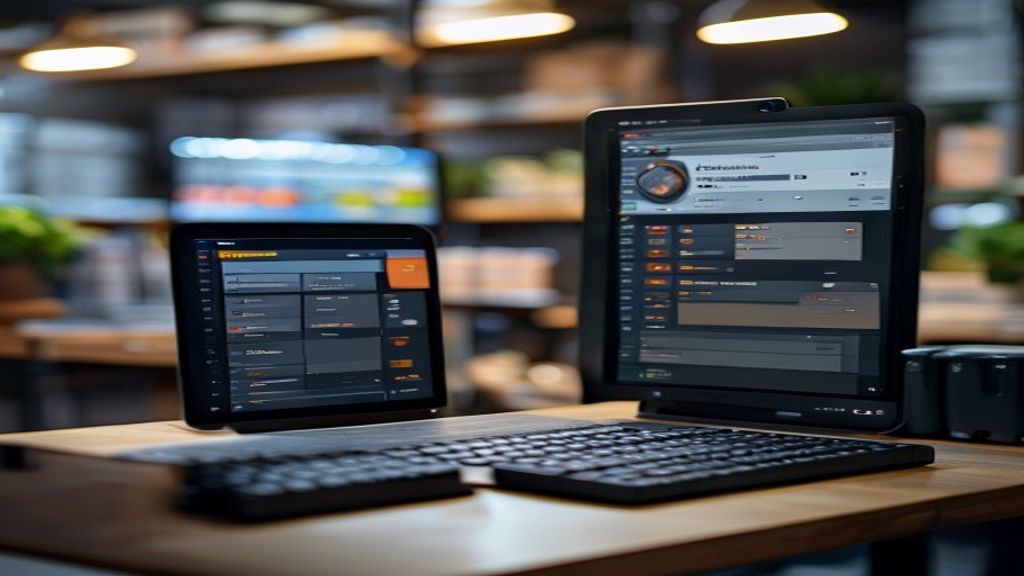 User-friendly stock management software helping small businesses track inventory efficiently.