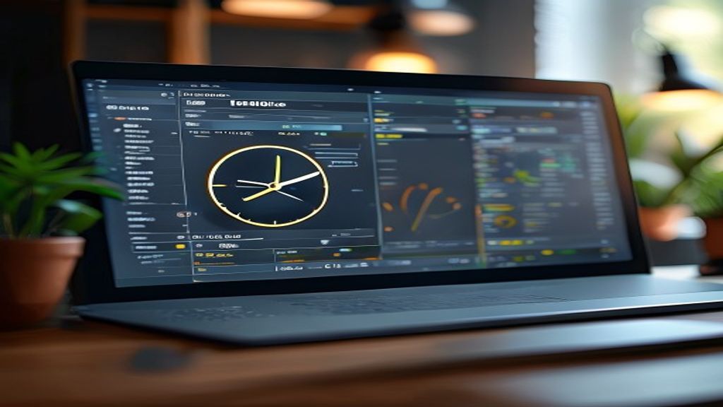 Dashboard view of time tracking software helping teams log hours and improve productivity